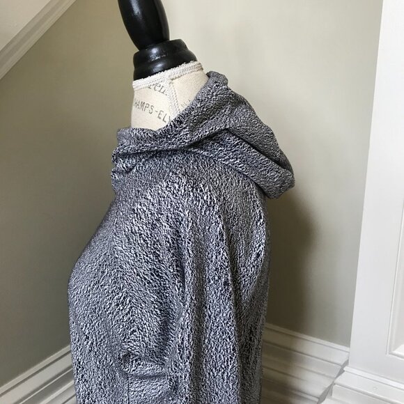 Lululemon Forever Endeavor Sweatshirt Hoodie Womens 8 Black White Long Sleeve - Picture 9 of 12